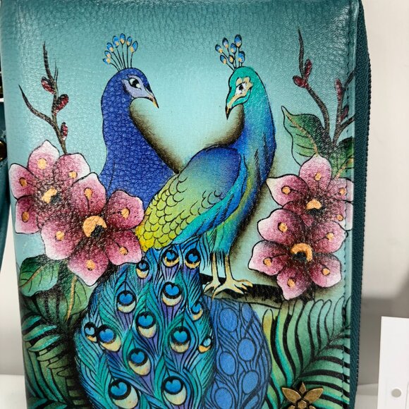ANUSCHKA INDIA-PRISTINE NWT $ 128.00 -MASTERPIECE PAINTING TOOK 6 WEEKS FOR TV